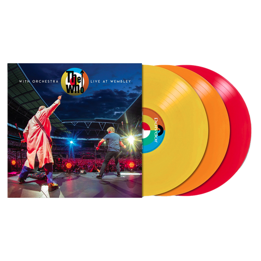 The Who with Orchestra Live at Wembley (Yellow, Orange, and Red Limited Edition) { vinyl }