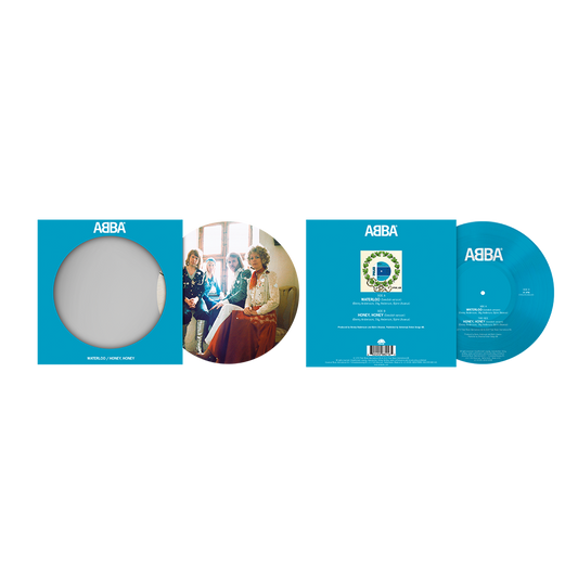 Waterloo (Swedish) / Honey Honey (Swedish) (Blue Limited Edition) { vinyl }